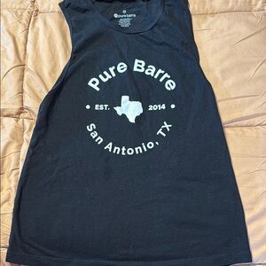 Pure Barre Black Tank Top